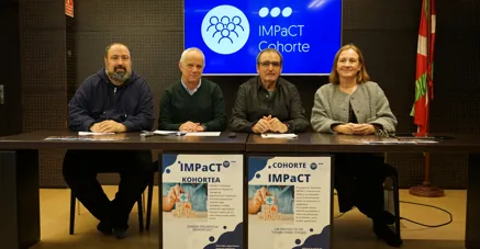 Presentan Cohorte IMPaCT en el Ayuntamiento de Pasaia (Gipuzkoa)