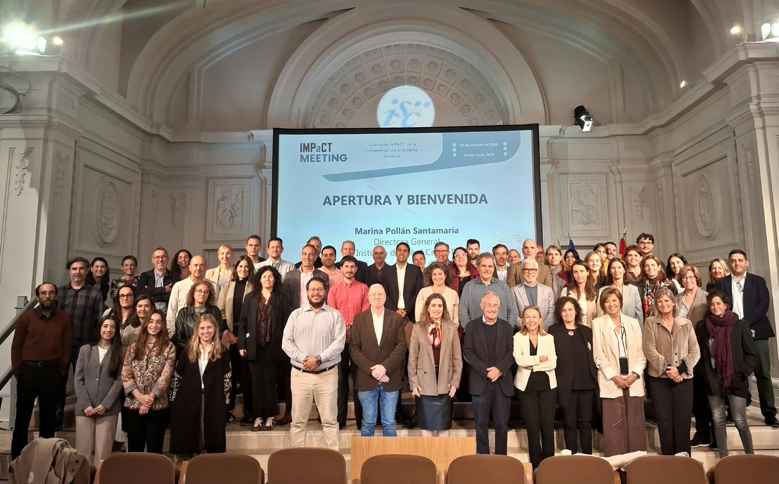 Presentación de Cohorte IMPaCT en las III Jornadas IMPaCT: "una infraestructura construida desde la colaboración profesional y la generosidad de la ciudadanía"