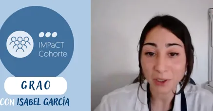 Isabel García explica el día a día en el nodo de Grao (Asturias)